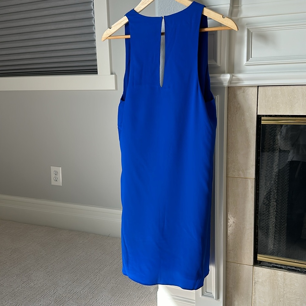 Rory Becca  100% silk blue mini dress. Perfect condition. Worn once. Size small. - Picture 7 of 9